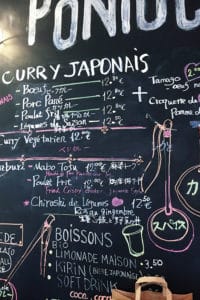 Pontochoux riz au curry japonais Paris